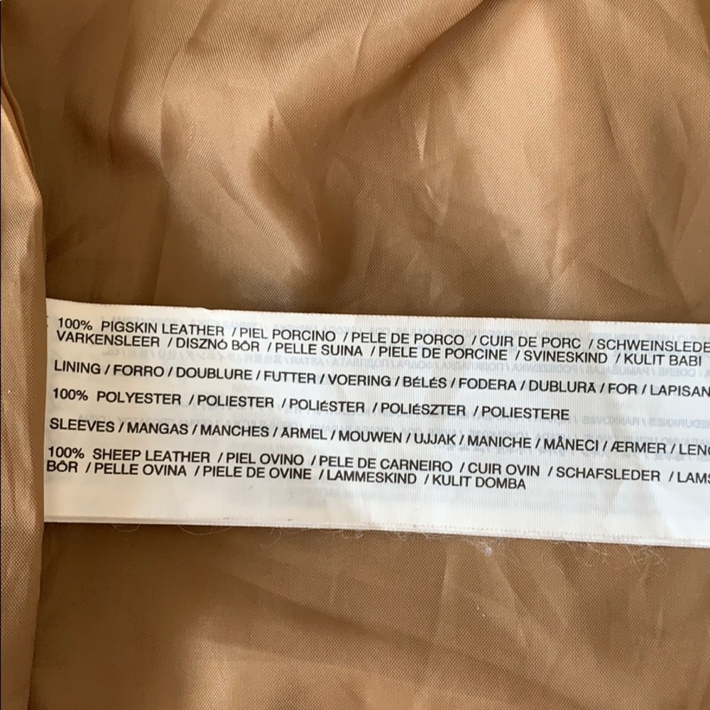 Mango Leather Jacket - image 4